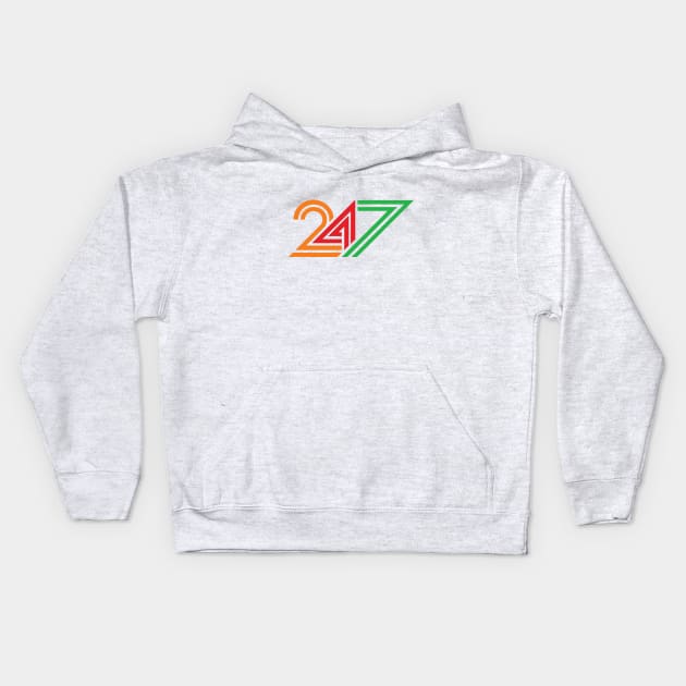 24/7 Supermarket GTA Kids Hoodie by straightupdzign